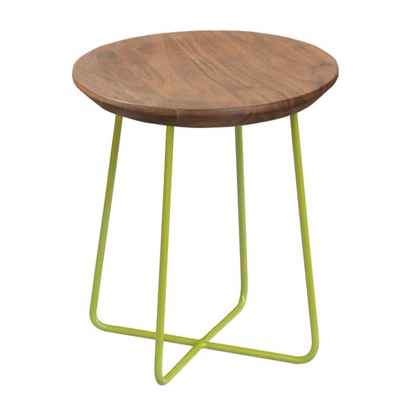 Rainbox Stool Green Legs-M2