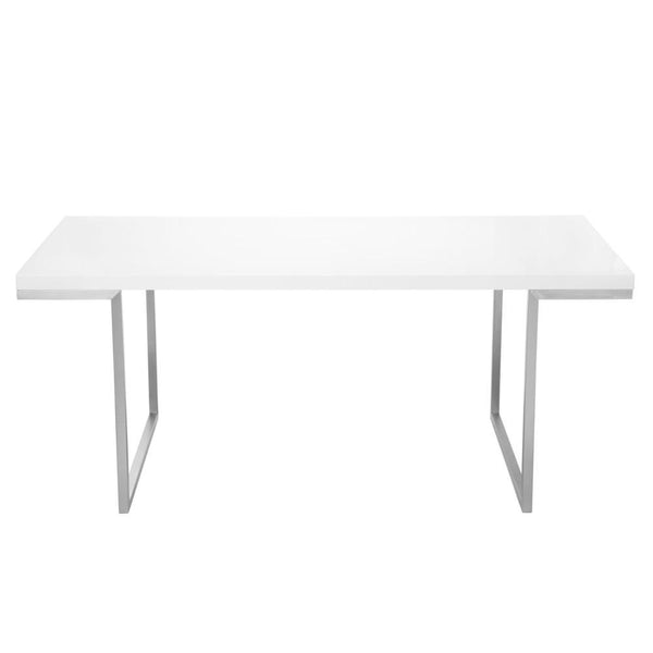 Repetir Dining Table White Lacquer