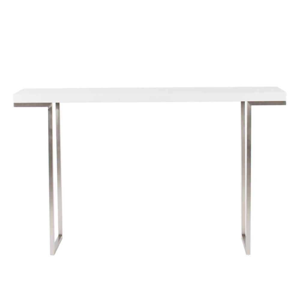 Repetir Console Table White Lacquer