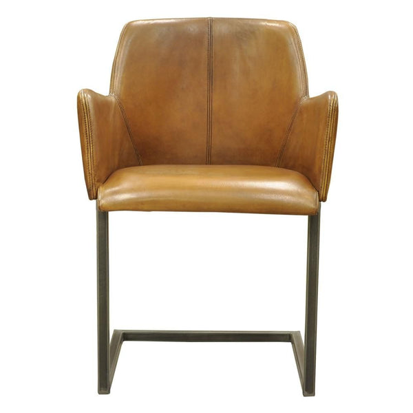 Steve Leather Arm Chair