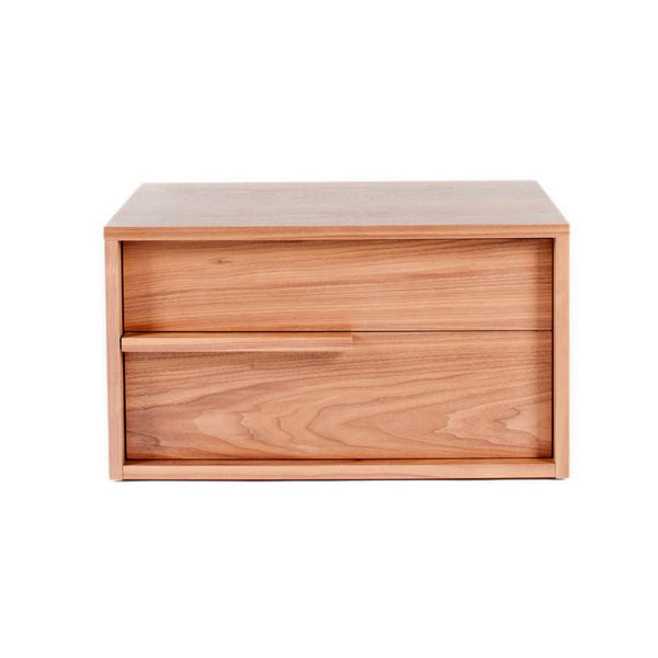 Duke Nightstand Walnut Left
