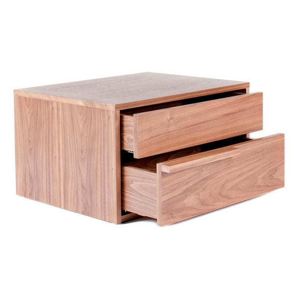 Duke Nightstand Walnut Left