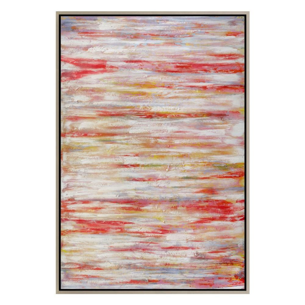 Coral Course Wall Décor W/ Frame