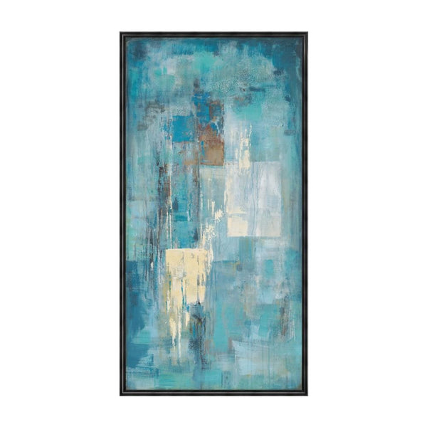 Indigo Wall Décor W/ Frame
