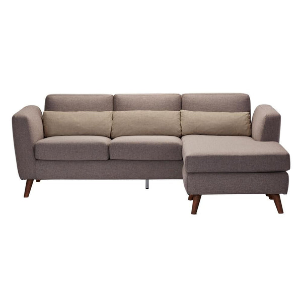 Nano Sectional W/ Reversible Chaise Grey