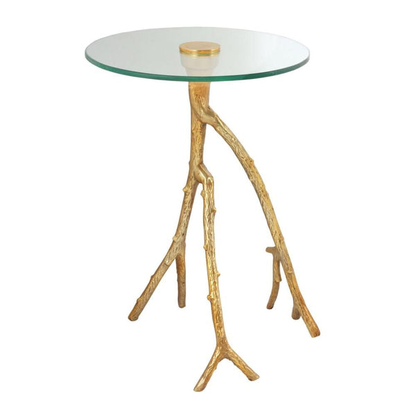 Sprout Glass Side Table