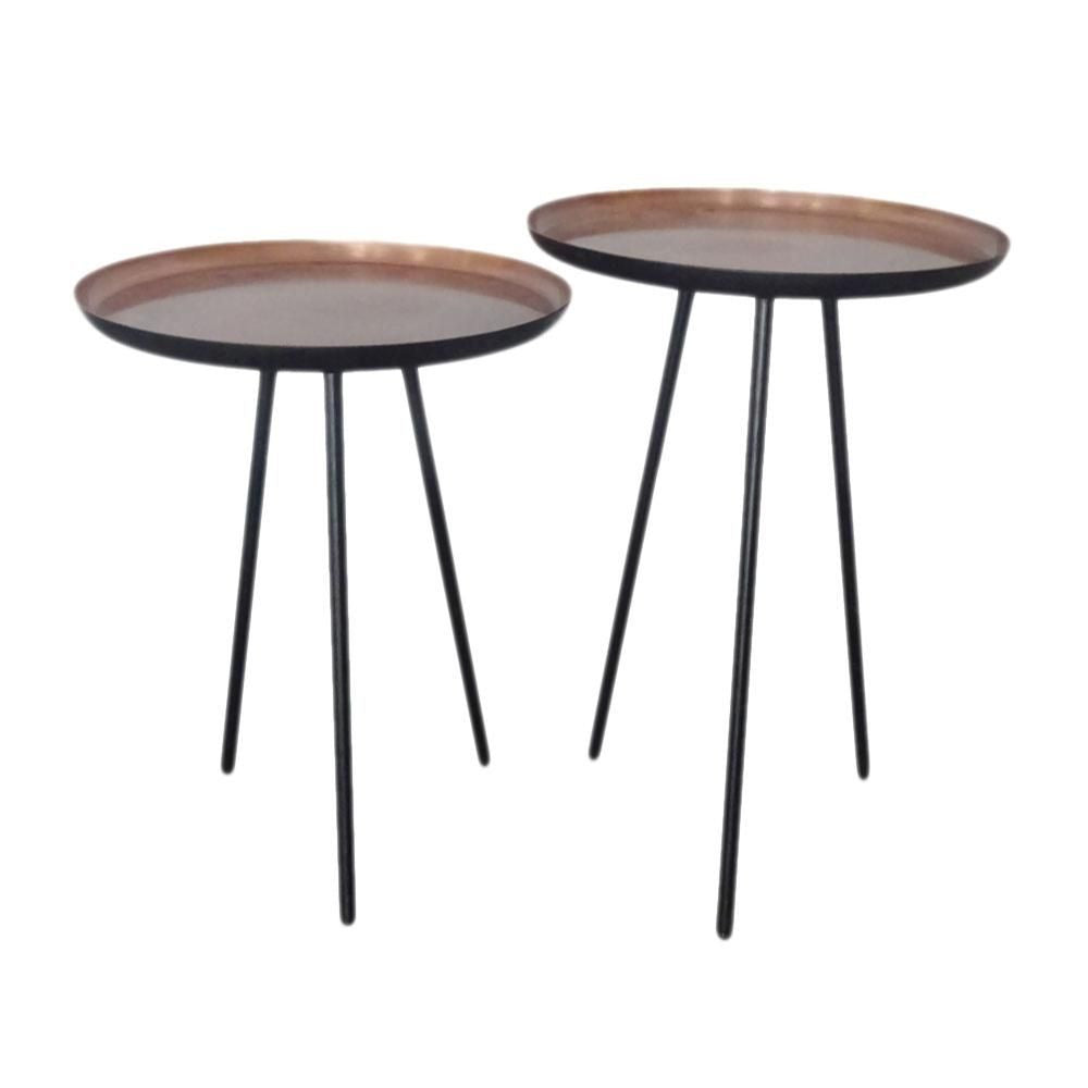 Martin Side Table Black Set Of 2