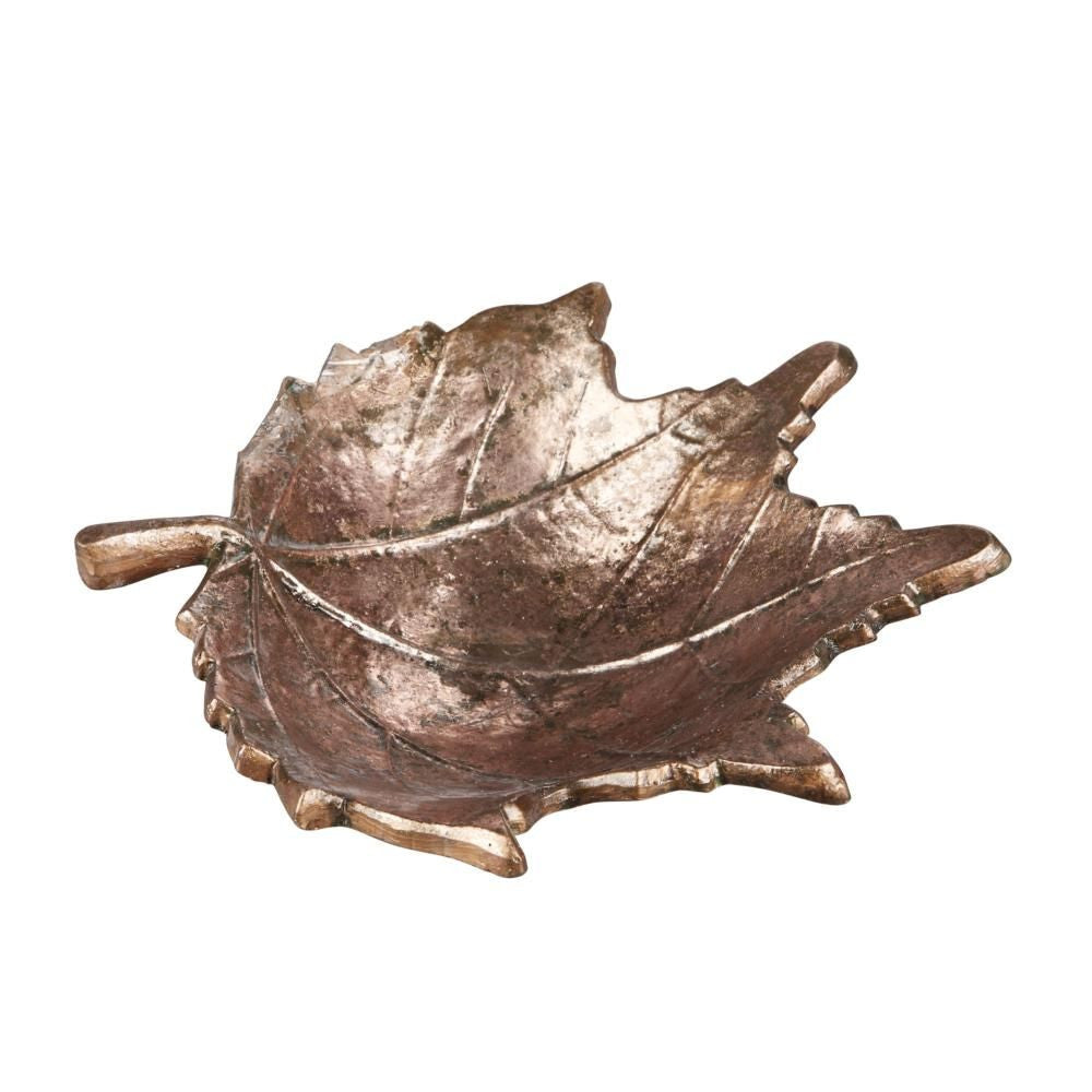 Golden Leaf Tray by Furniture and Things