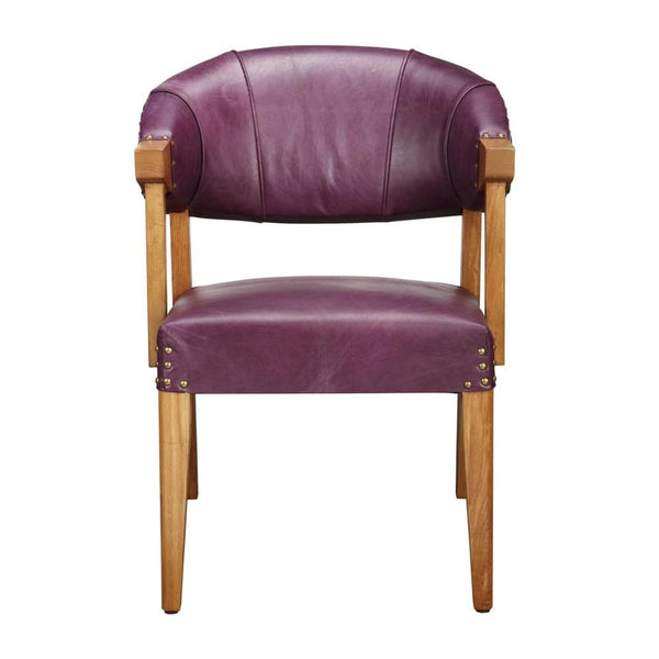Theodore Club Chair Purple