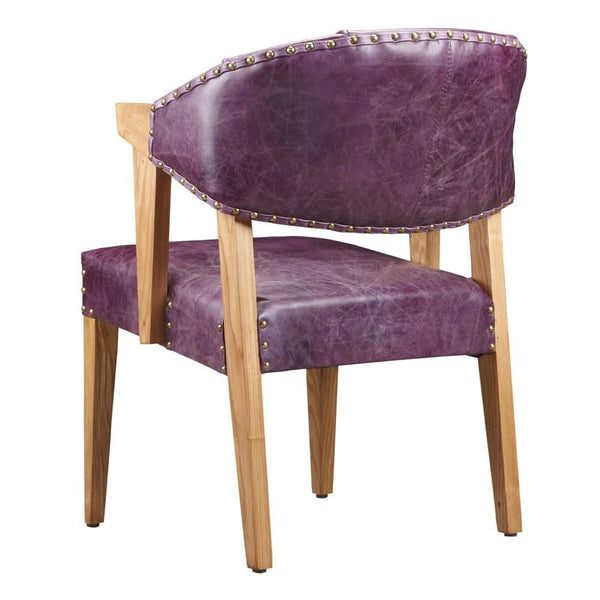 Theodore Club Chair Purple