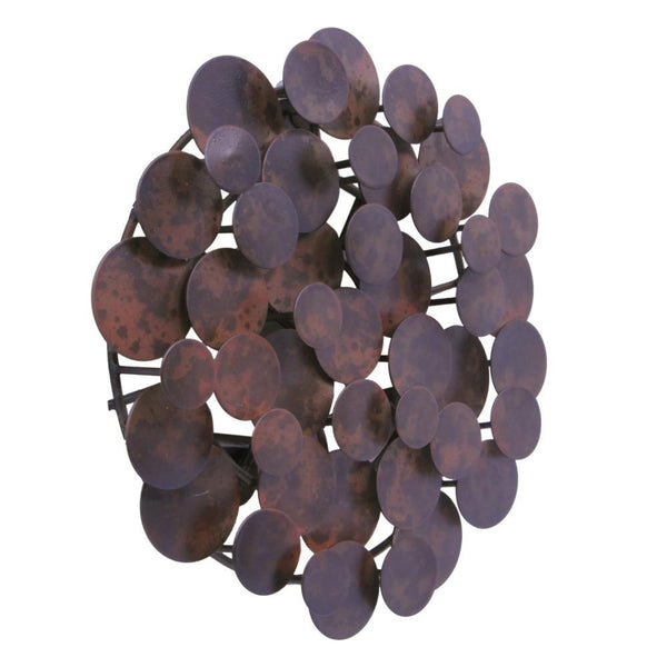 Moon Discs Wall Art Bronze
