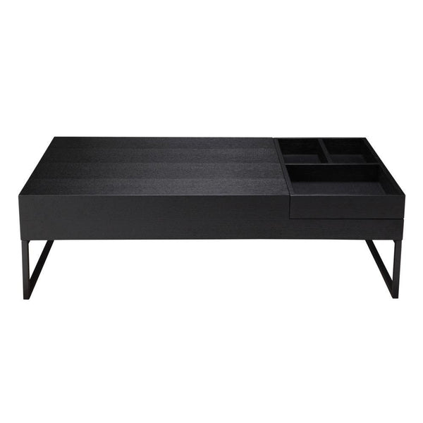 Ainsley Coffee Table W/Flip Tray Black by Furniture and Things