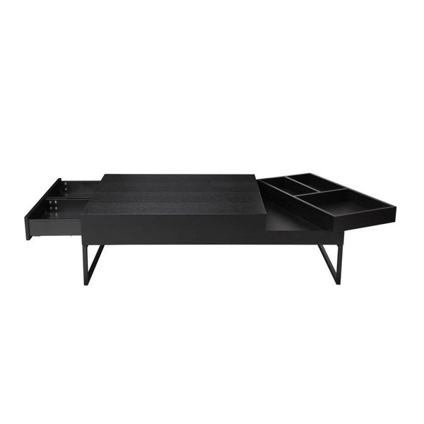 Ainsley Coffee Table W/Flip Tray Black by Furniture and Things