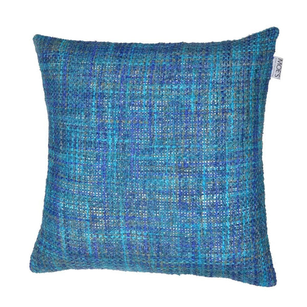 Mosaic Cushion Blue W/Feather Insert