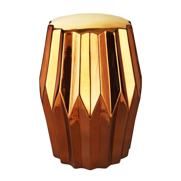 Column Stool Gold