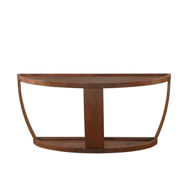 Dylan Console Table Rustic Walnut