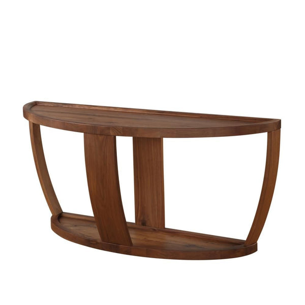 Dylan Console Table Rustic Walnut