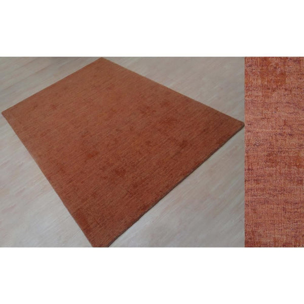 Jitterbug Rug 8X10 Burnt Orange