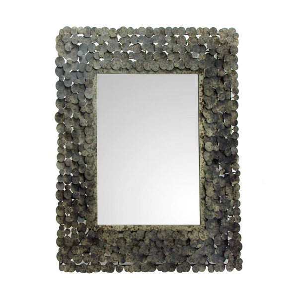 Moon Shadow Mirror Rectangular Antique