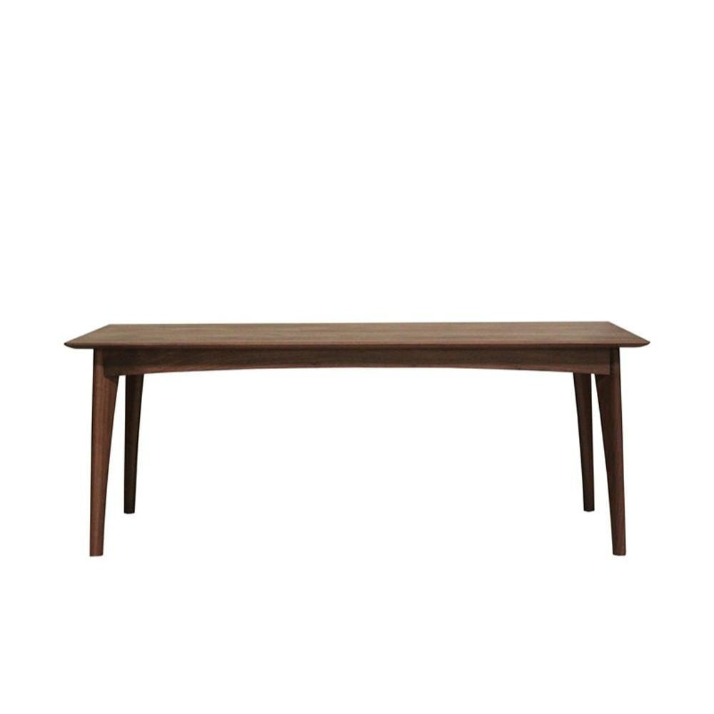 Osso Rect Dining Table Walnut 79"