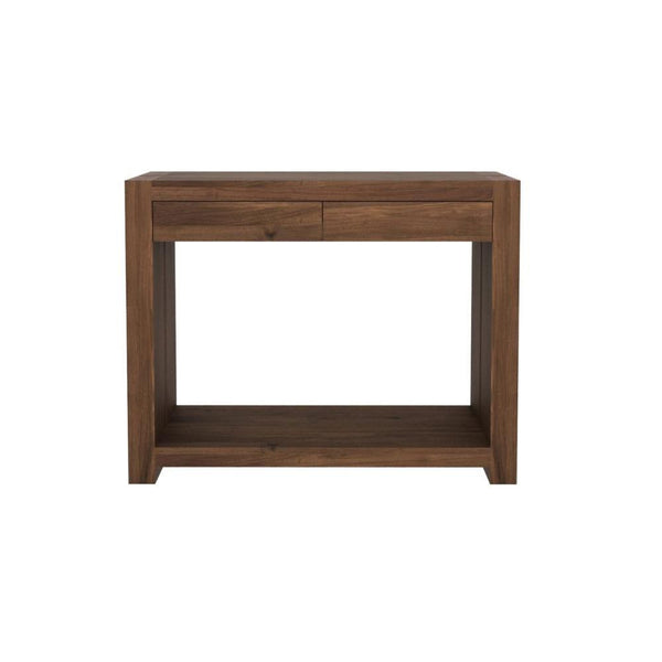 Double Walnut Console Small