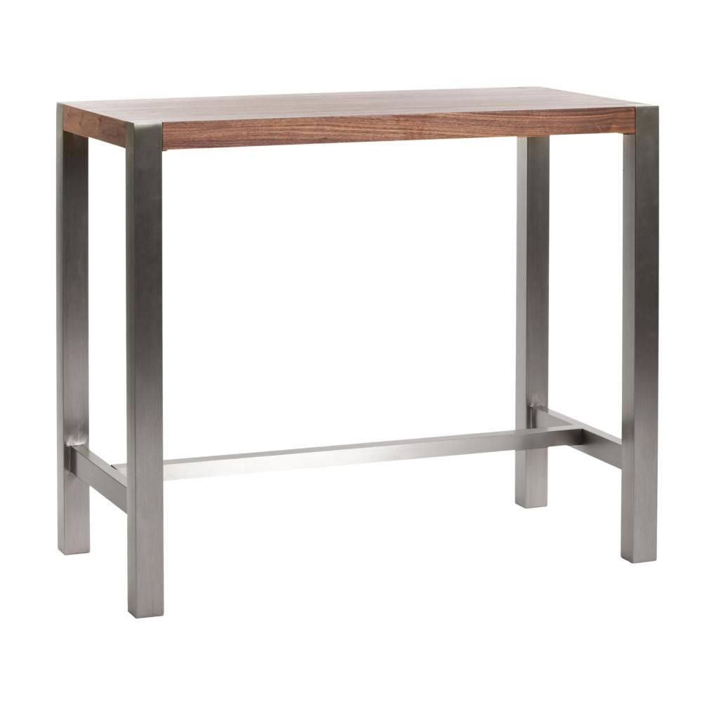 Riva Bar Table Walnut