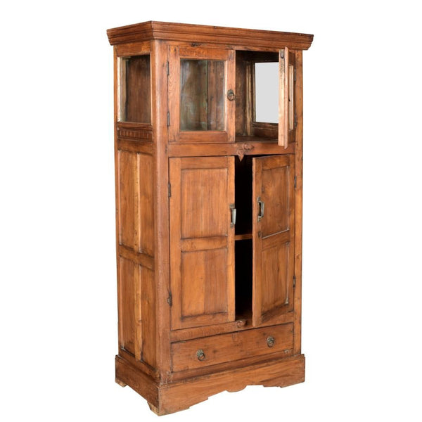 Tall Reclaimed Teak Cabinet