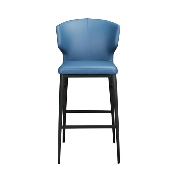 Delaney Bar Stool Steel Blue