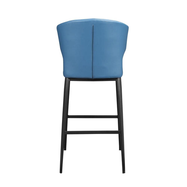 Delaney Bar Stool Steel Blue