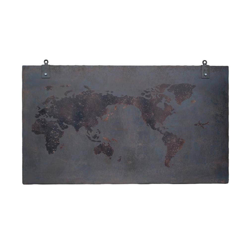 Steel World Wall Décor