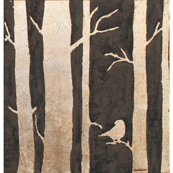 Golden Trees Wall Décor