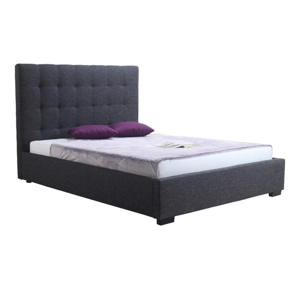 Belle Storage Bed California King Charcoal