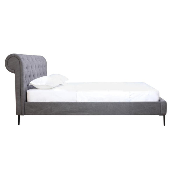 Canal Queen Bed Grey