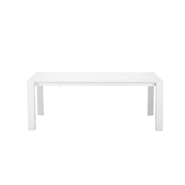 Meridian Extension Dining Table White