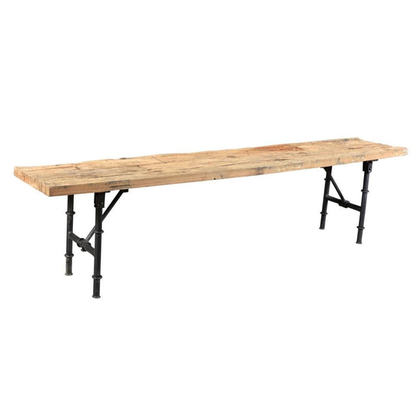 Drainpipe Dining Bench