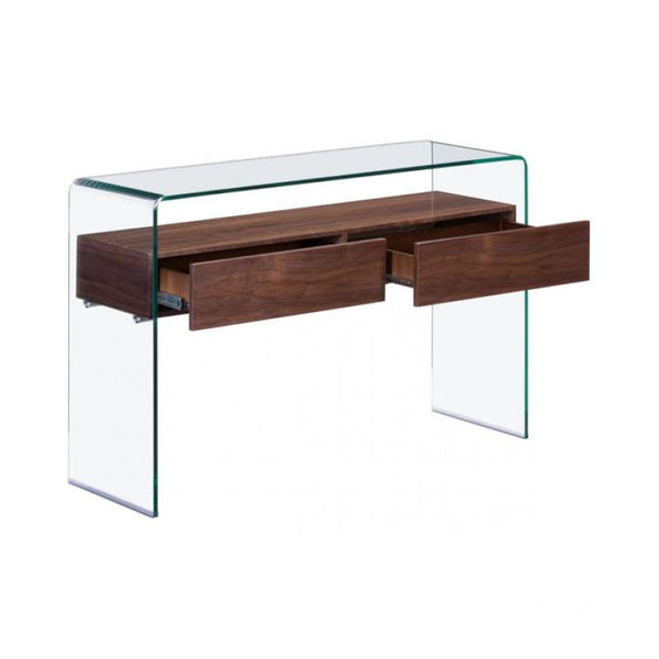 Shaman Console Table Walnut