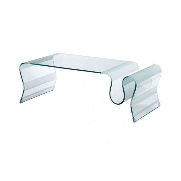 Discovery Coffee Table Clear Glass