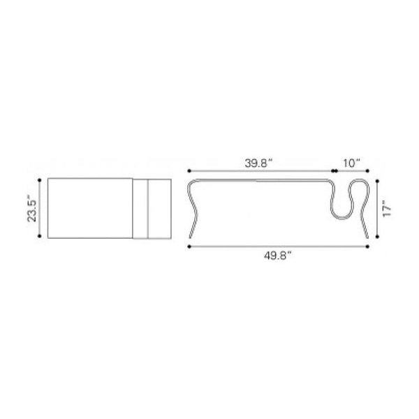 Discovery Coffee Table Clear Glass