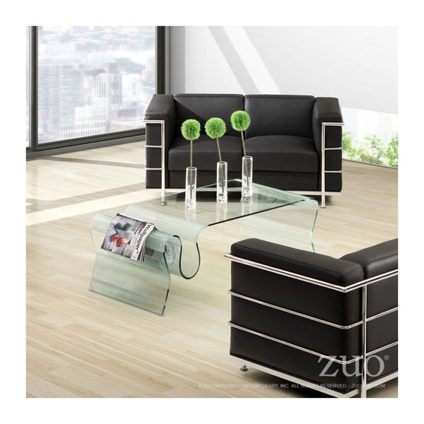 Discovery Coffee Table Clear Glass