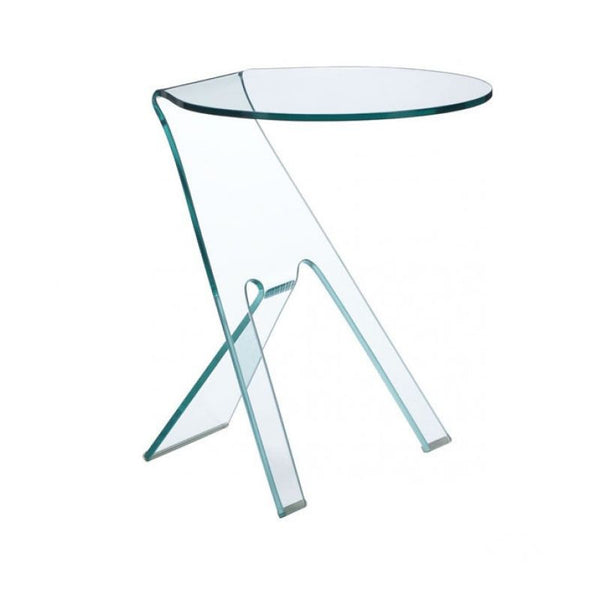 Journey Side Table Clear Glass