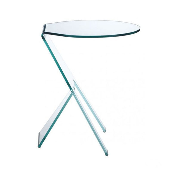 Journey Side Table Clear Glass