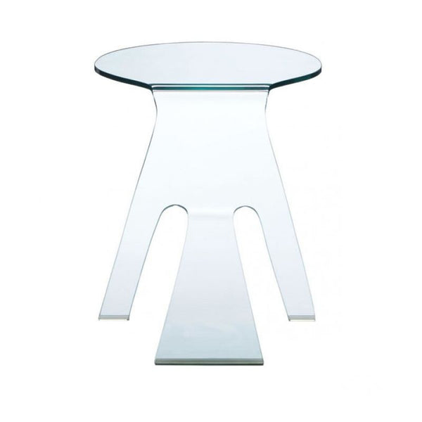 Journey Side Table Clear Glass