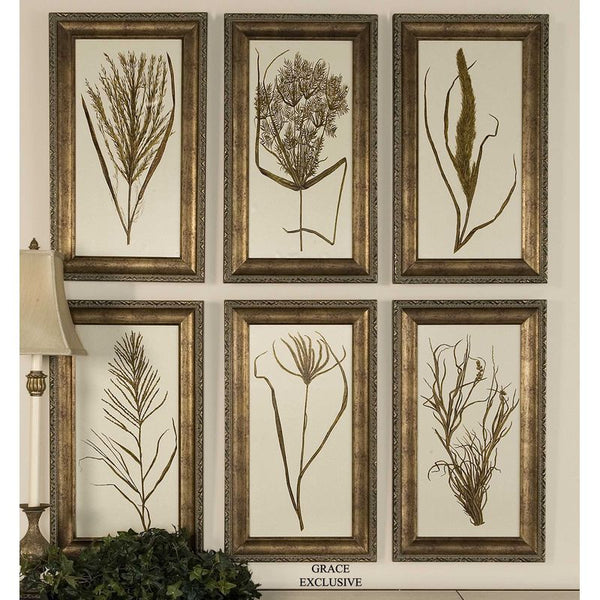 Wheat Grass I, II, III, IV, V, VI -