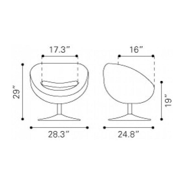 Lund Arm Chair Island Blue