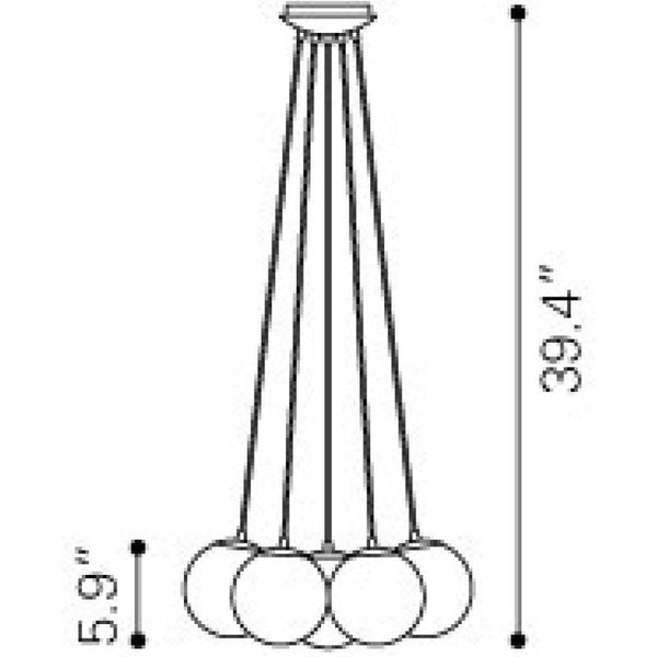 Decadence Ceiling Lamp