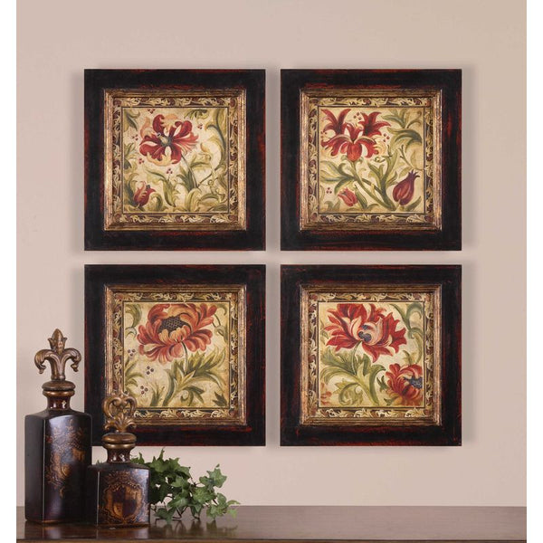 Floral Daydream I, II, III, IV,  S/4