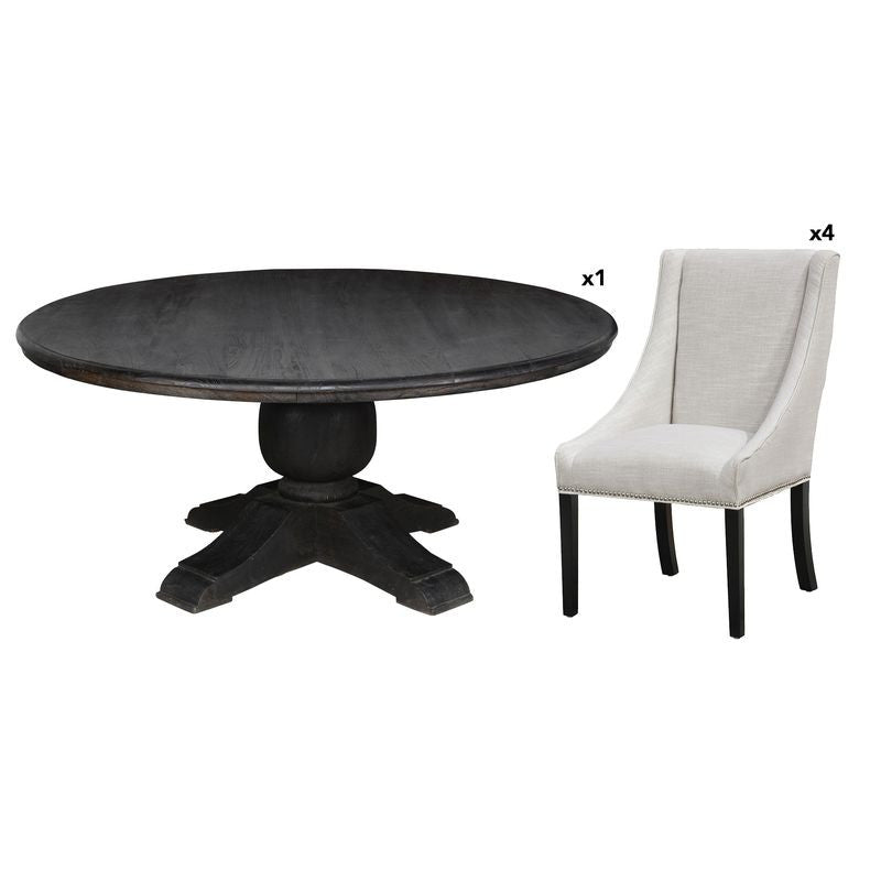 Ventura 5Pc Dining Set 60