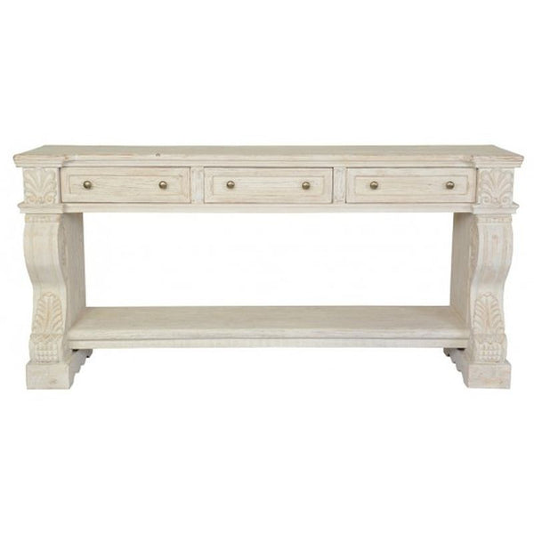 Corbel 3Dwr Console Table