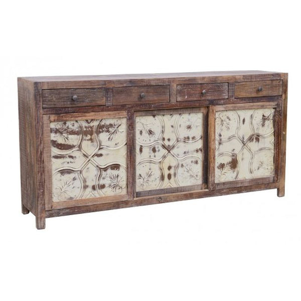 Ogden Sliding Dr Cabinet White