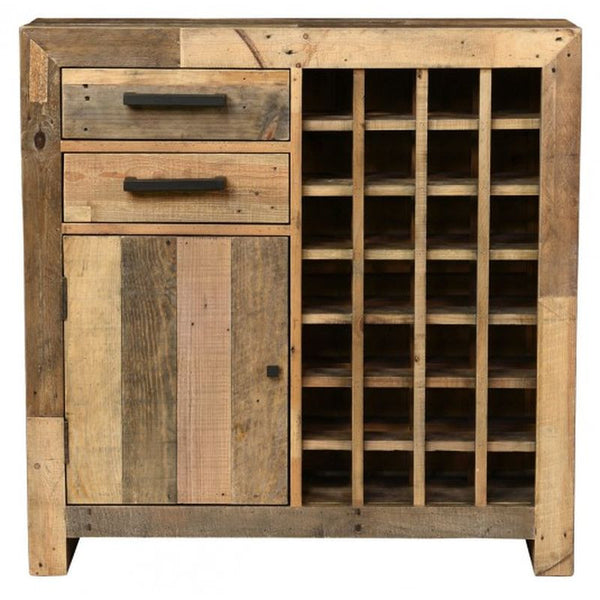 Omni Wine Cabinet Natural